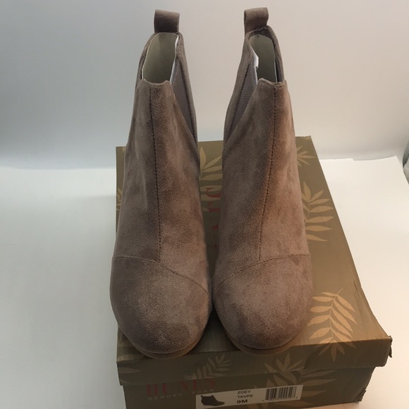 Dunes Women's Zoey Wedge Bootie +Wide Width Size 9M - Picture 7 of 9